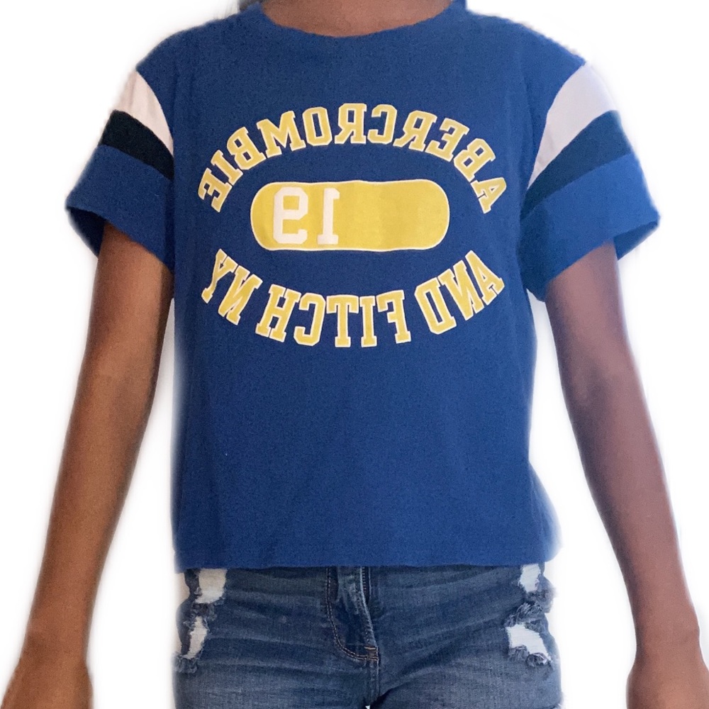 abercrombie and fitch crop top